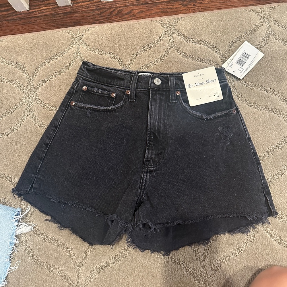 Abercrombie Curve Love Mom Jean Short
